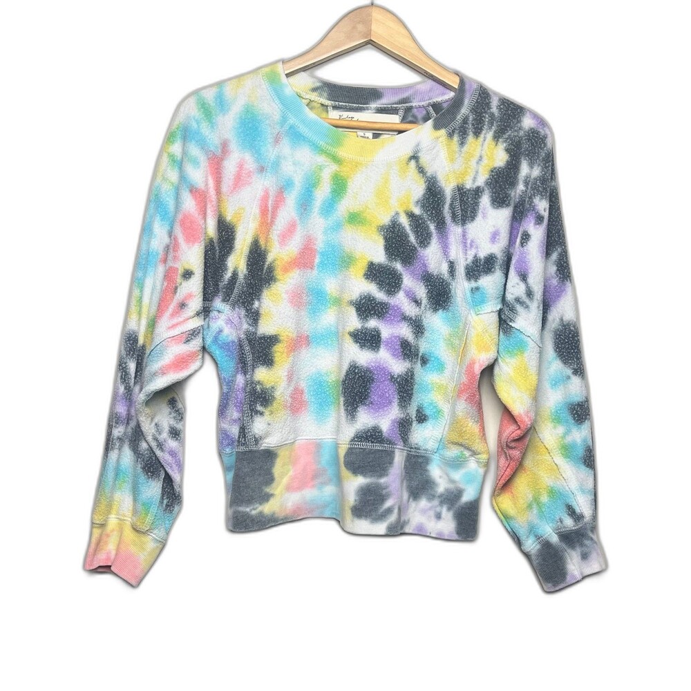 Anthropologie VINTAGE HAVANA Skater Tie Dye Sweater Size Small